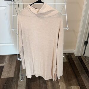 H&M Beige Light Weight Extra Long Sweater